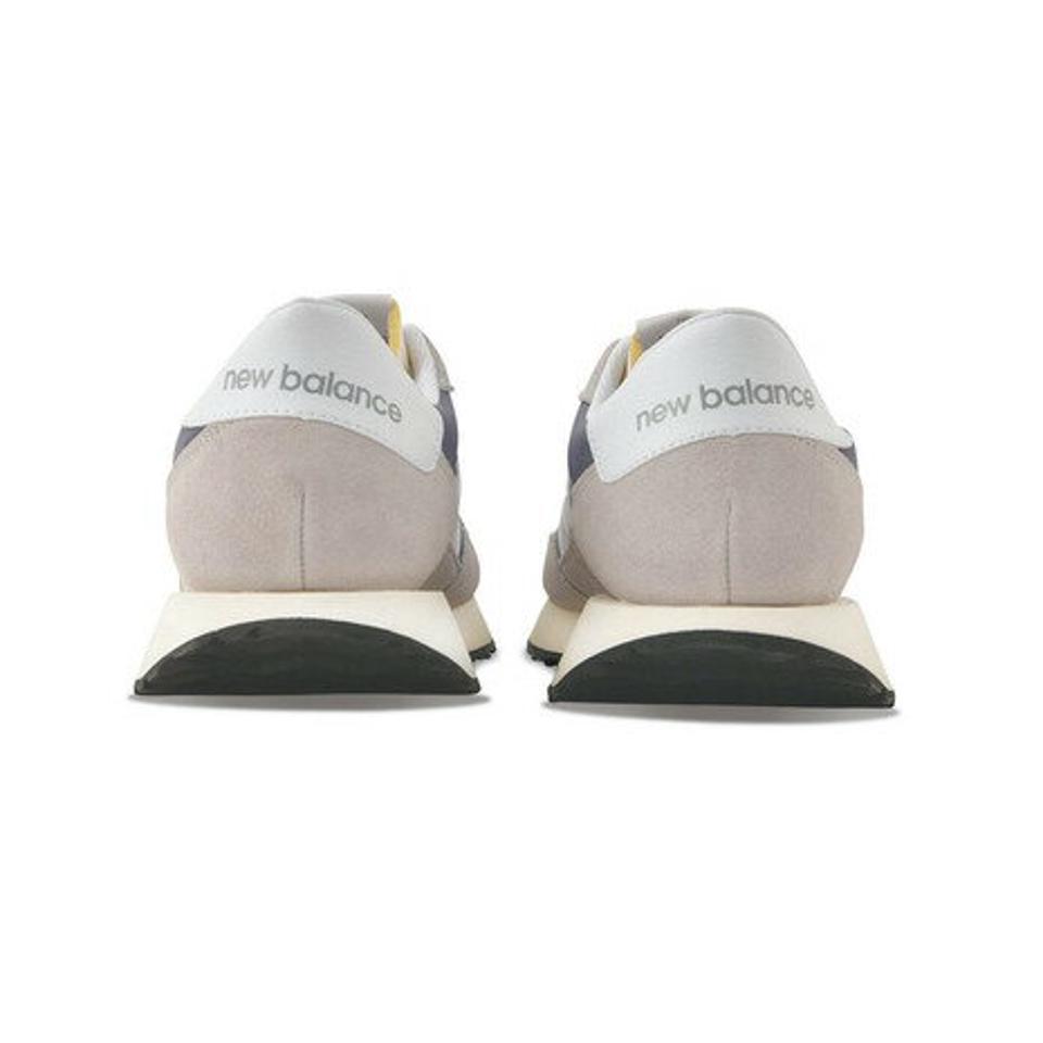 ニューバランス（new balance）（メンズ、レディース）スニーカー 237 グレー MS237RCSD ビックロゴ カジュアルシューズ 厚底 スエード オールシーズン