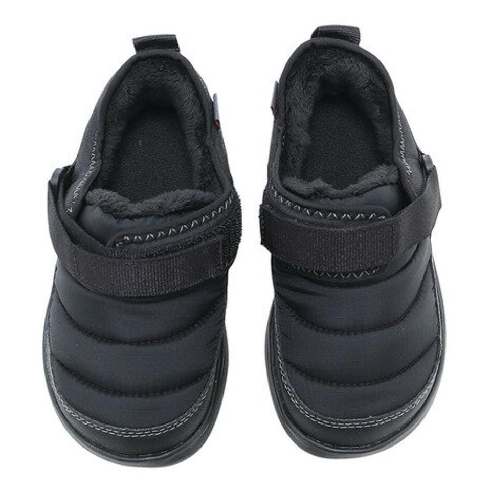 ニューバランス（new balance）（キッズ）ジュニア モックシューズ キャラバンモック v2 ブラック YHMOCLB2M スリッポン アウトドア キャンプ 面ファスナー