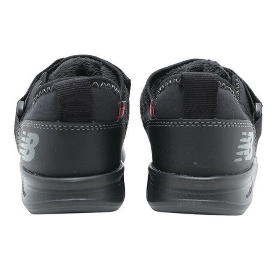 ニューバランス（new balance）（キッズ）ジュニア モックシューズ キャラバンモック v2 ブラック YHMOCLB2M スリッポン アウトドア キャンプ 面ファスナー