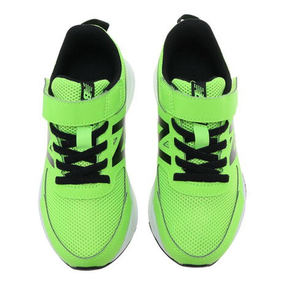 ニューバランス（new balance）（キッズ）ジュニア スニーカー マジックテープ 蛍光色 570 v3 YT570LG3W フラッシュイエロー ランニングシューズ