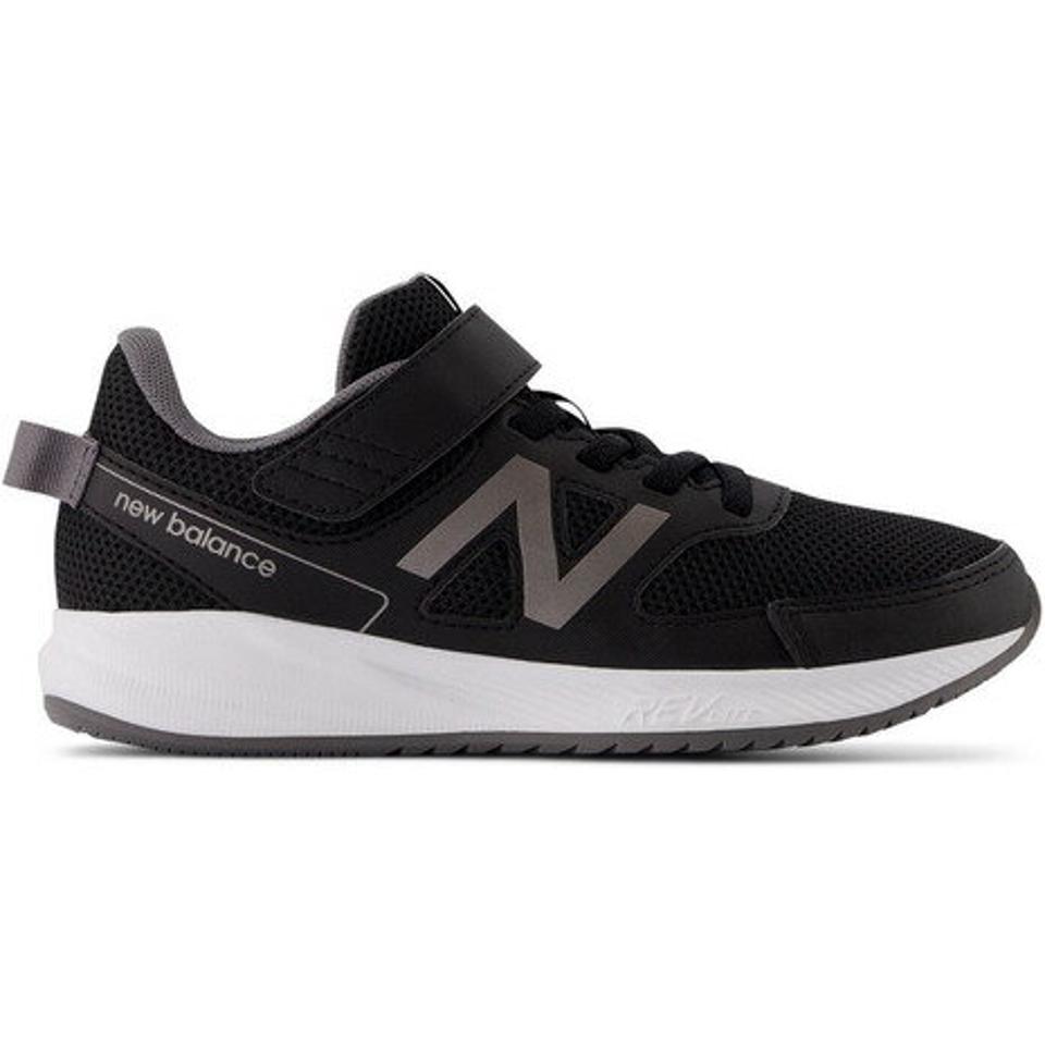 ニューバランス（new balance）（キッズ）ジュニア スニーカー 黒 YT570LB3W 570 v3 ブラック ランニングシューズ