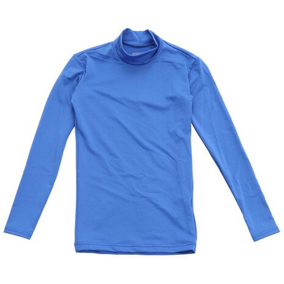 パフォーマンスギア(PG)(キッズ)サッカー ジュニア インナー ストレッチ ハイネック 長袖 シャツ 742PG9ES4531 青 アンダーシャツ