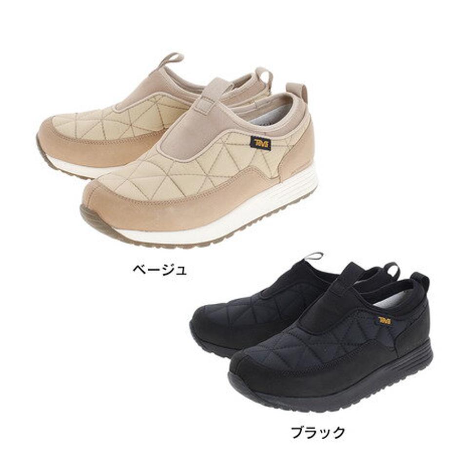 テバ（Teva） レディース モックシューズ 厚底 エンバー コミュート ベージュ ブラック 1116050 （レディース）