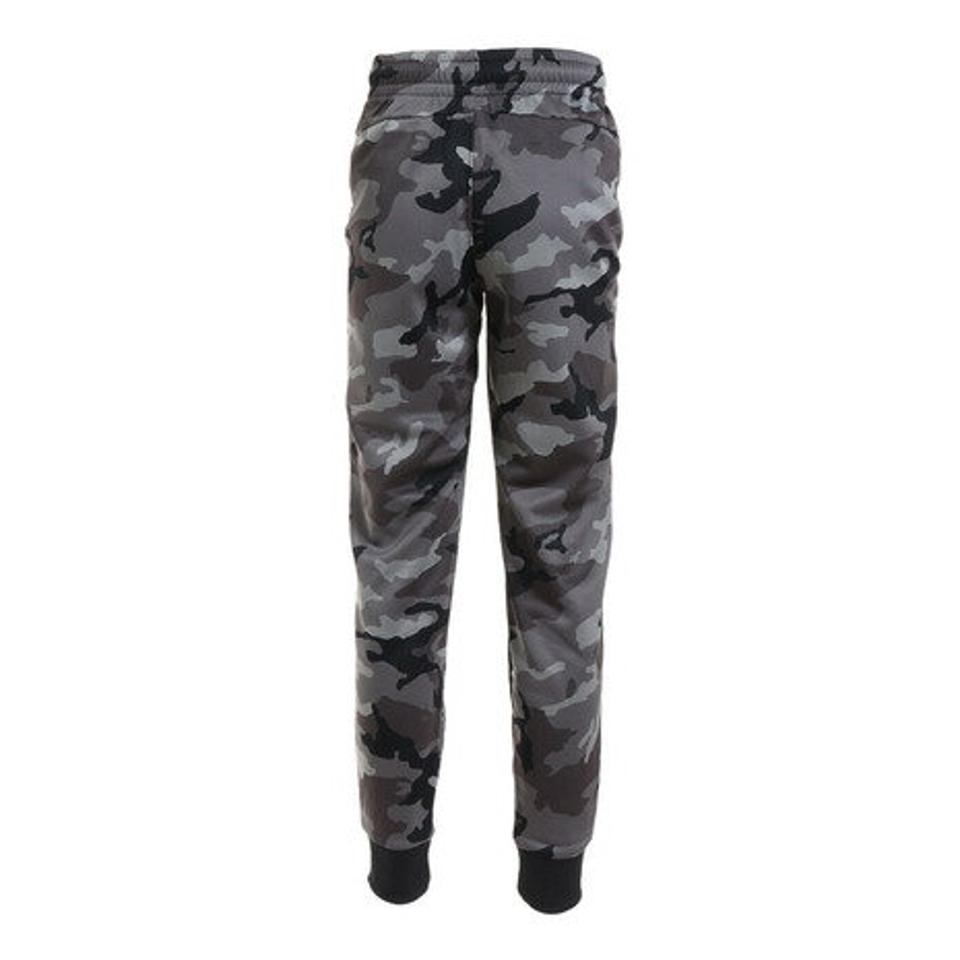 【3/25 24h限定 エントリー&対象3店舗買い回りで最大P10倍!】アンダーアーマー(UNDER ARMOUR)(キッズ)ボーイズ アーマーフリース カモプリント ジョガーパンツ 1375980 001