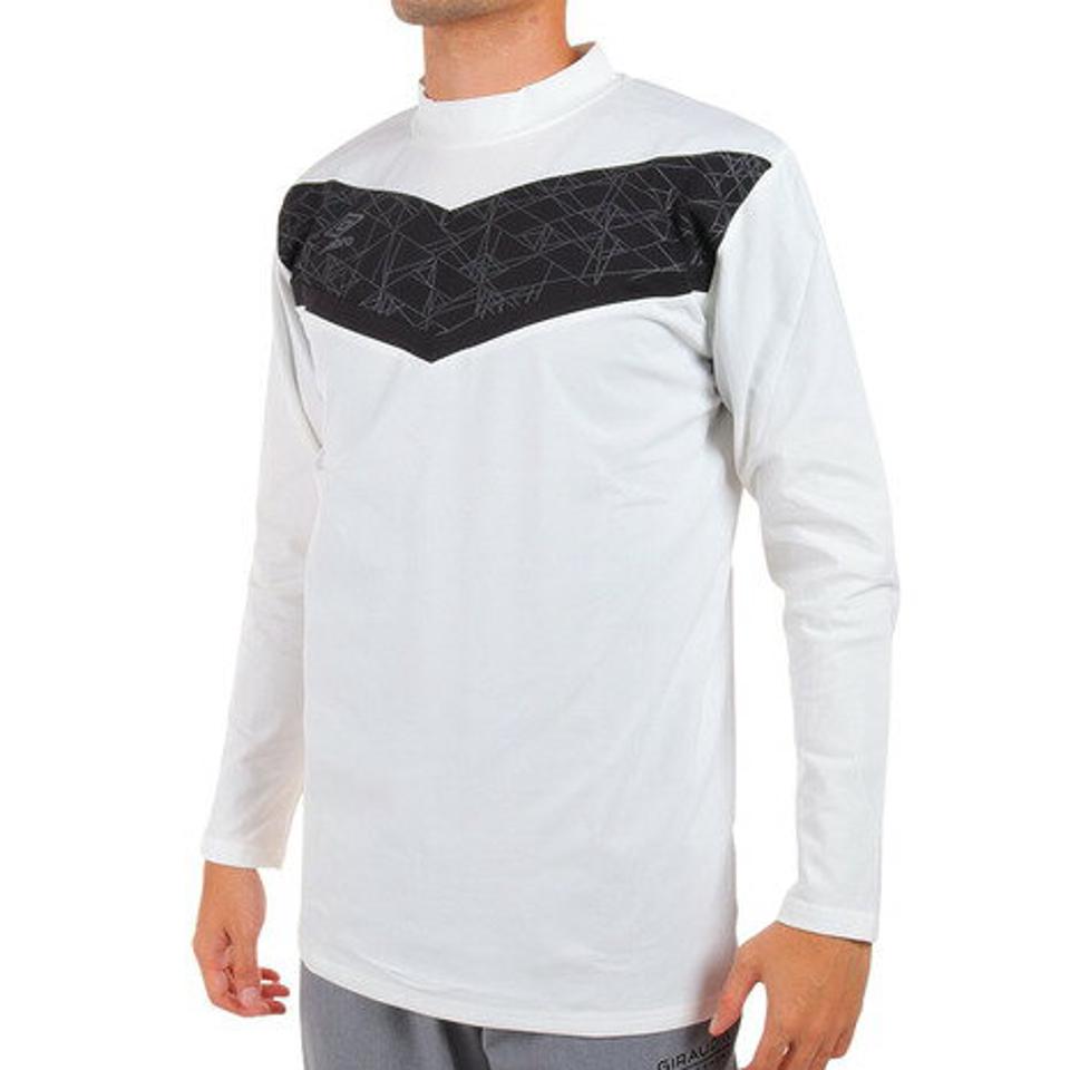 アンブロ(UMBRO)(メンズ)サッカーウェア モックネックプルオーバージャージ UUUSJC11 WHT