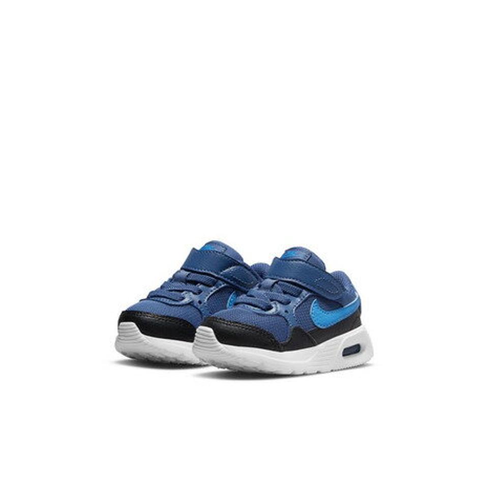 ナイキ（NIKE）（キッズ）スニーカー エアマックス SC TDV ネイビー ブルー CZ5361-400 ファーストシューズ スポーツ 軽量 子供靴 運動 厚底 マジックテープ