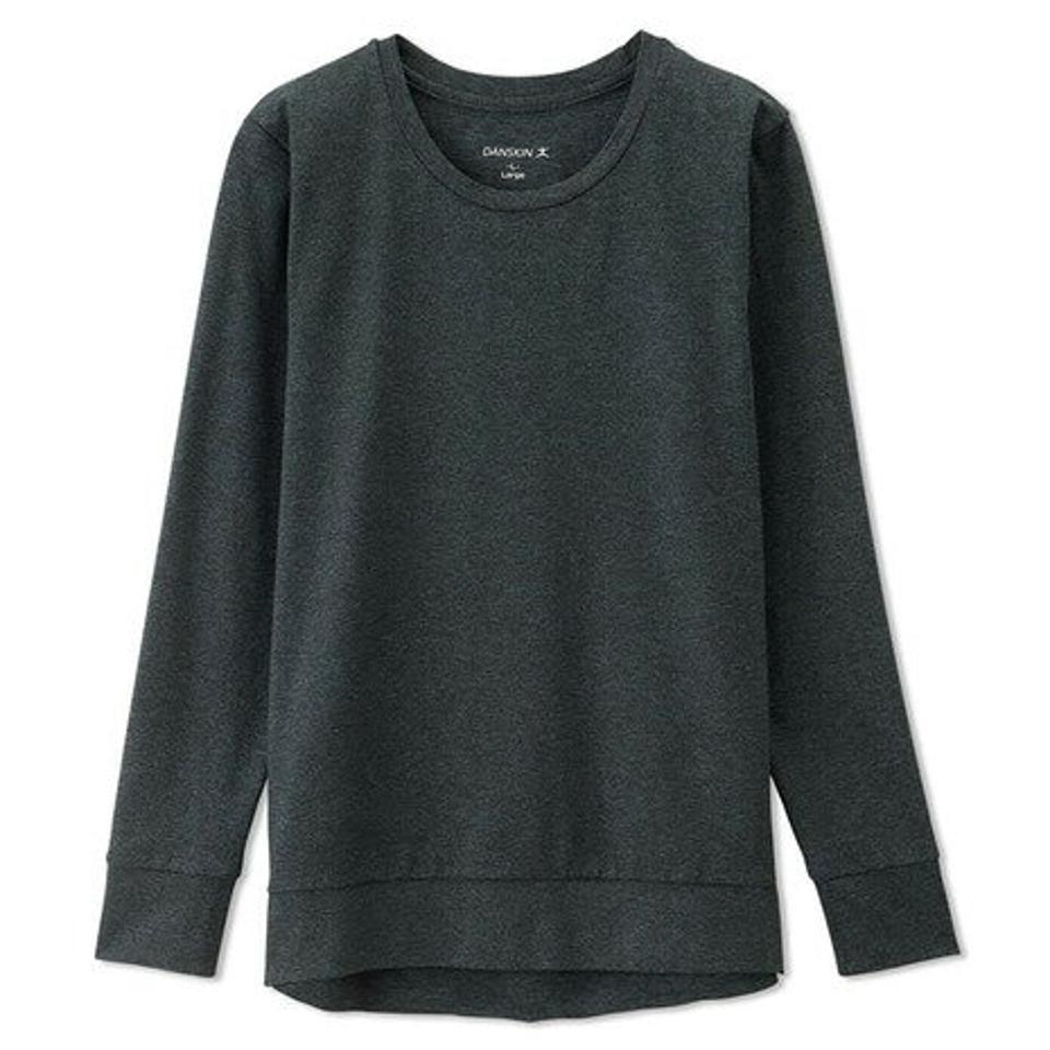 ダンスキン(DANSKIN)(レディース)オールデイアクティブ長袖Tシャツ DA522104 KN