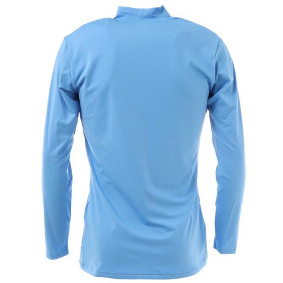 パフォーマンスギア(PG)(メンズ)サッカー ウェア メンズ ストレッチハイネック長袖シャツ 741PG9ES4522 SAX インナー アンダーシャツ