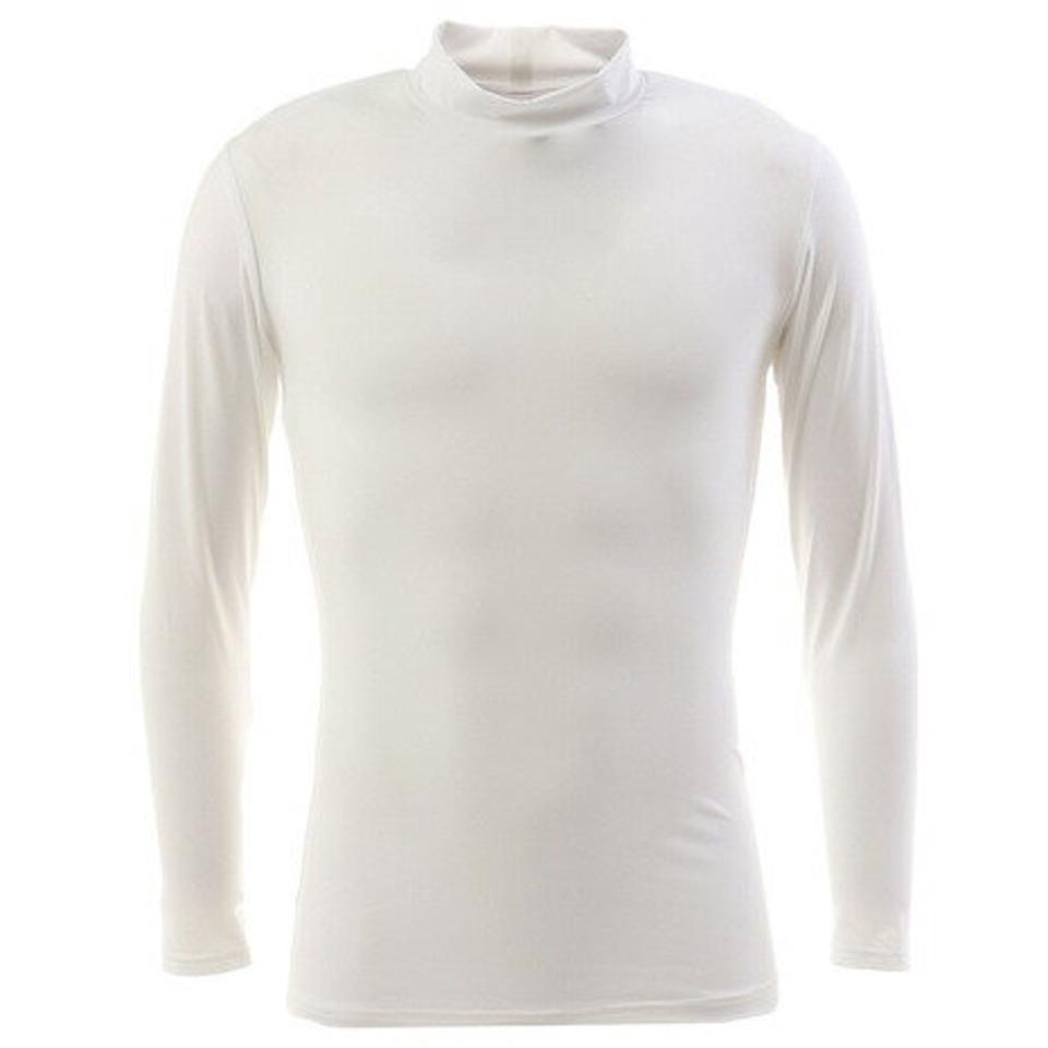 パフォーマンスギア(PG)(メンズ)サッカー ウェア メンズ ストレッチハイネックシャツ 741PG9ES4522 WHT インナー アンダーシャツ