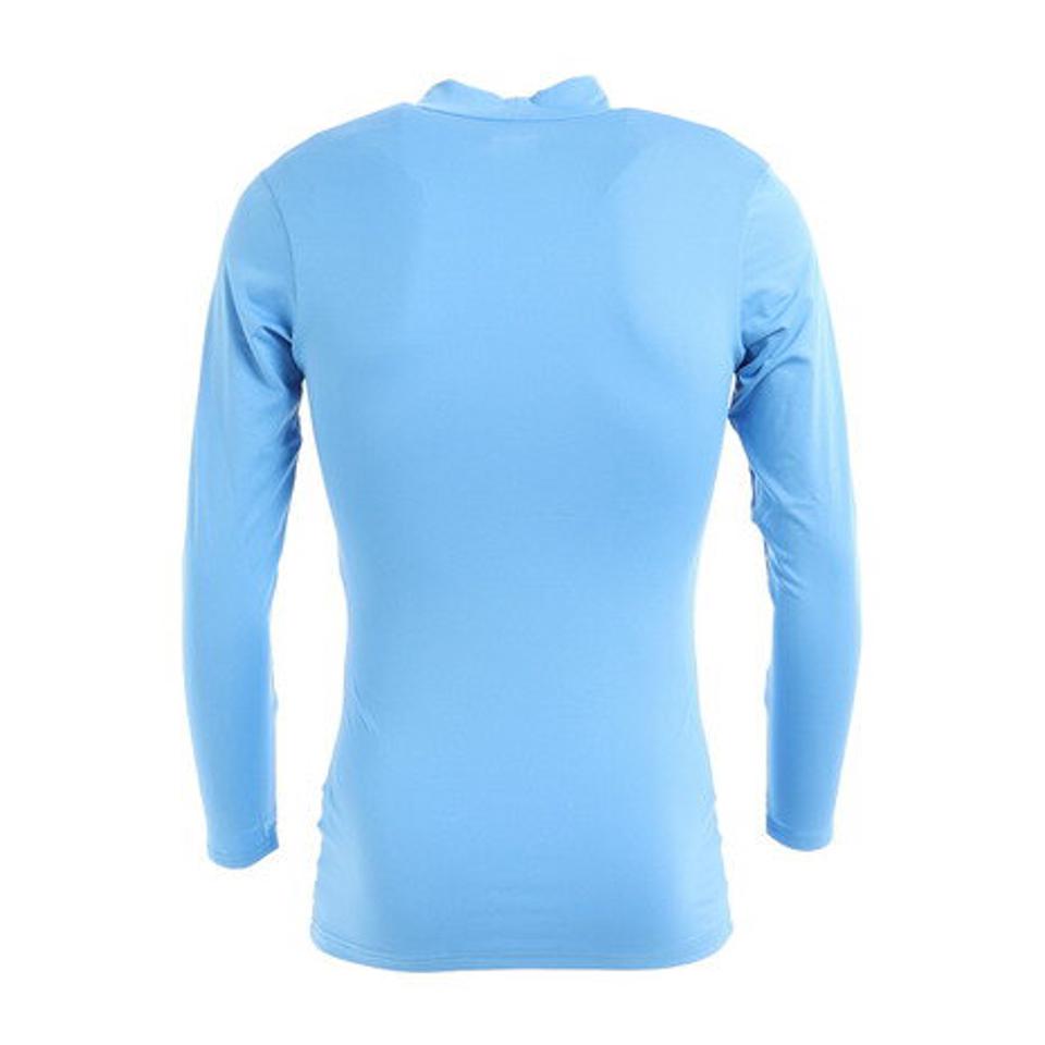 パフォーマンスギア(PG)(メンズ)サッカー ウェア メンズ ストレッチハイネック長袖シャツ 741PG9ES4522 SAX インナー アンダーシャツ