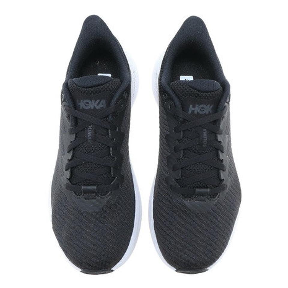 ホカ（HOKA）（レディース）ランニングシューズ レディース 黒 W ソマリナW SOLIMAR ブラックホワイト 1123075-BWHT スニーカー