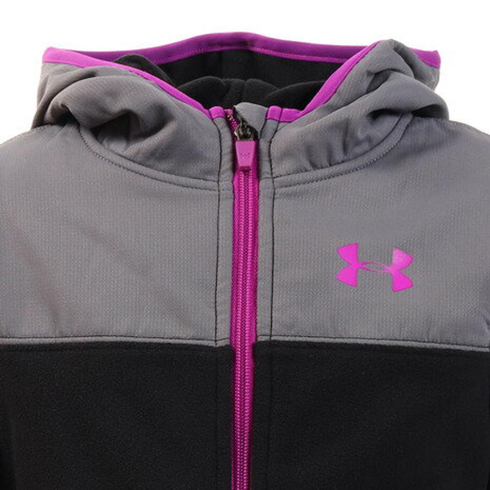 アンダーアーマー(UNDER ARMOUR) Hund フルジップフーディ 4-6X 1316520 BLK/GPH オンライン価格 (キッズ)