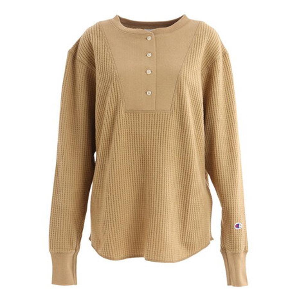 チャンピオン-ヘリテイジ(CHAMPION-HERITAGE)(レディース)WAFFLE 長袖Tシャツ CW-W412 780