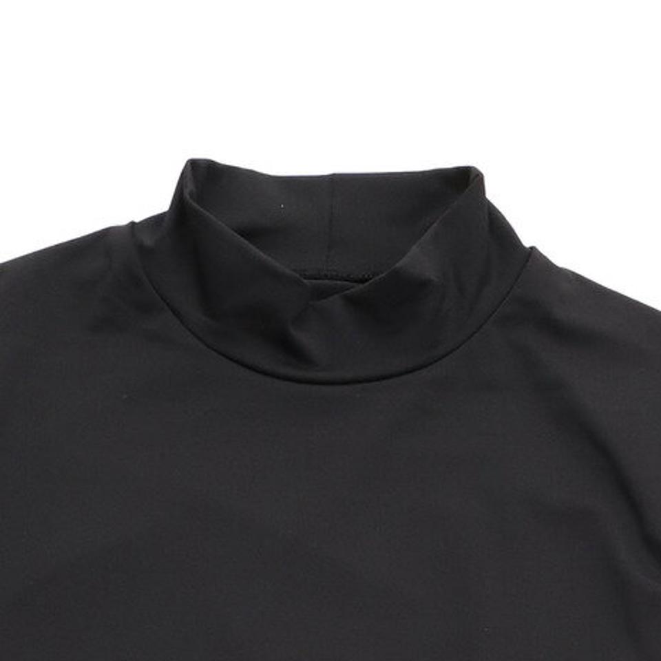パフォーマンスギア（PG）（メンズ）サッカー ウェア メンズ ストレッチハイネックシャツ741PG9ES4522 BLK インナー アンダー シャツ 長袖