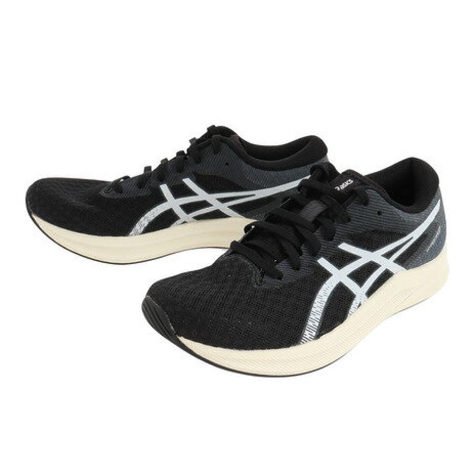 アシックス（ASICS）（レディース）ランニングシューズ ハイパースピード2 ブラック 1012B321.001 スニーカー トレーニング ジョギング 駅伝 部活 マラソン