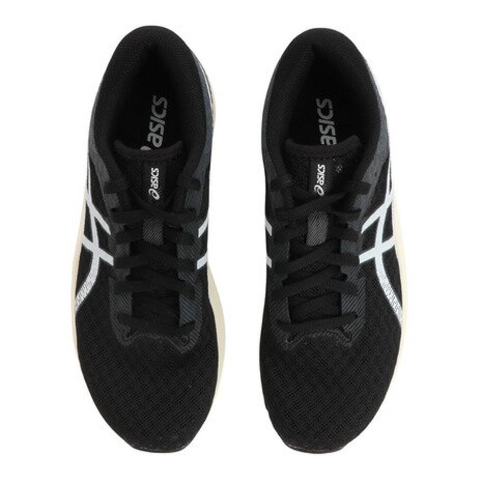 アシックス（ASICS）（レディース）ランニングシューズ ハイパースピード2 ブラック 1012B321.001 スニーカー トレーニング ジョギング 駅伝 部活 マラソン