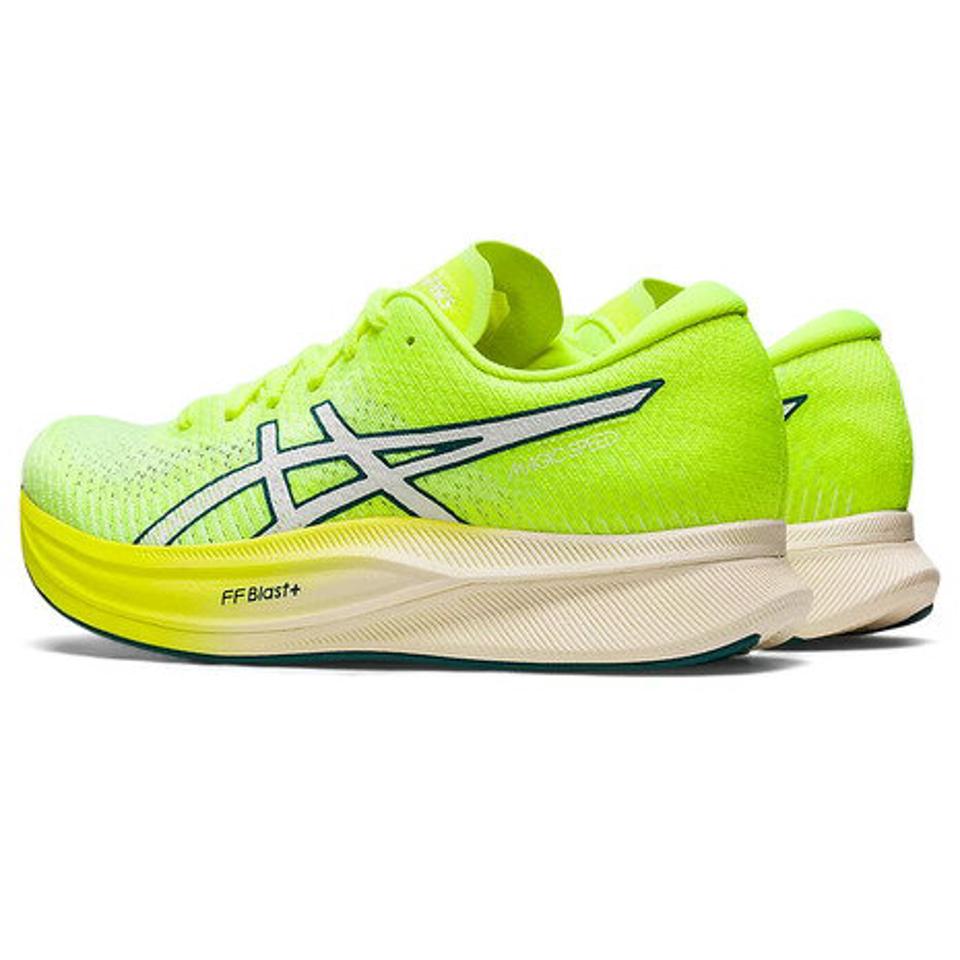 アシックス（ASICS）（レディース）ランニングシューズ マジックスピード 2 MAGIC SPEED 2 イエロー 1012B274.750 スニーカー 厚底 プレート 駅伝 マラソン