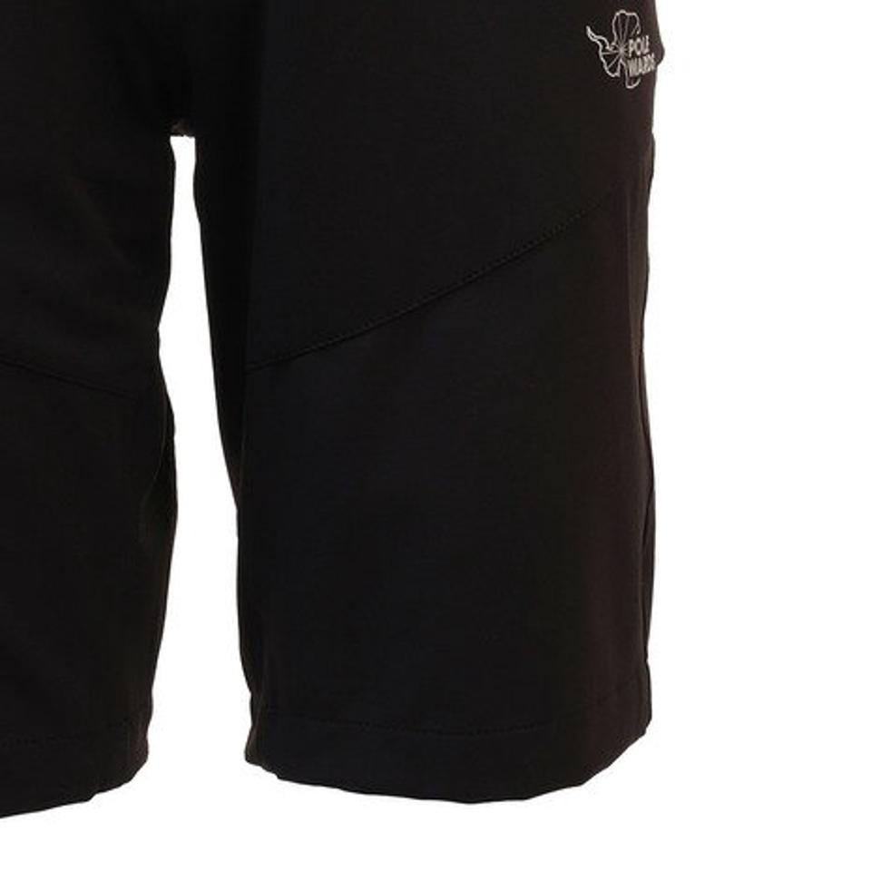 POLEWARDS ストレッチショートトレッキングパンツ メンズ ハーフパンツ PWP7S4087M BLK (メンズ)