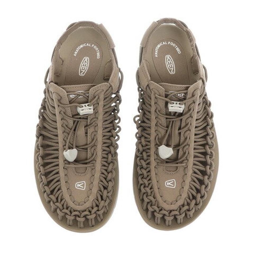 【4/10限定！エントリーで最大100％ポイントバック】キーン（KEEN）（メンズ）ユニーク UNEEK ティンパーウルフ ベージュ 1025169 メンズ ストラップサンダル シューズ 靴 アウトドア カジュアル 軽量