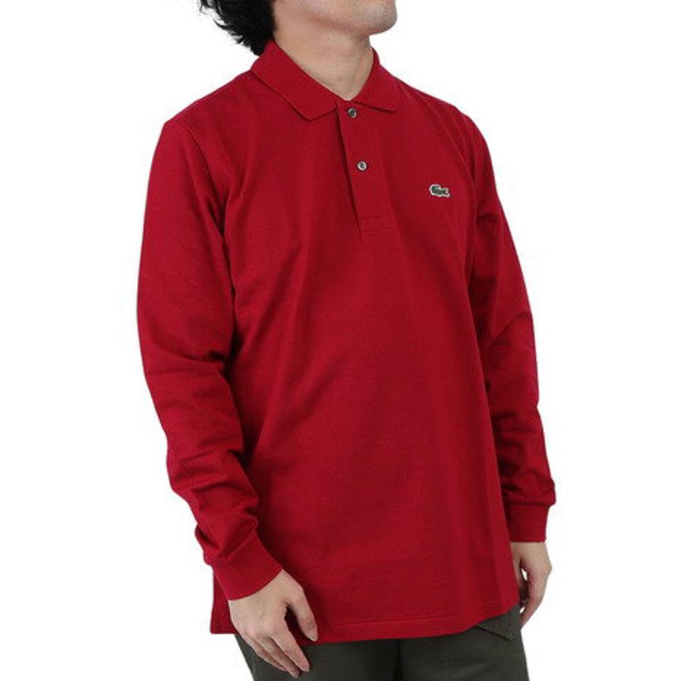 【10％OFFクーポン 3/15まで】ラコステ（LACOSTE）（メンズ）オリジナルフィット 長袖 ポロシャツ L1312DL--476