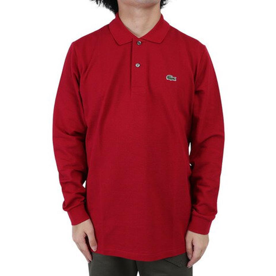 【10％OFFクーポン 3/15まで】ラコステ（LACOSTE）（メンズ）オリジナルフィット 長袖 ポロシャツ L1312DL--476