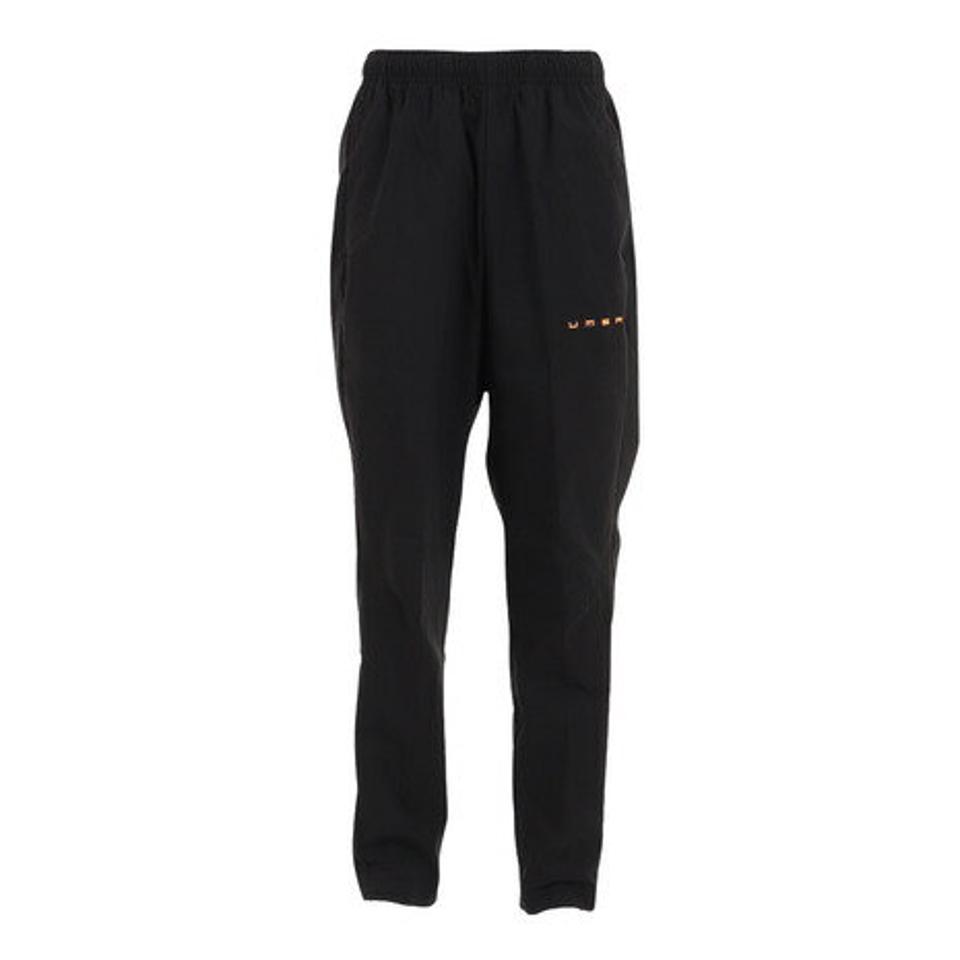 アンブロ(UMBRO)(キッズ)サッカーウェア ジュニア ラインドクロスパンツ UUJUJG31 BLK