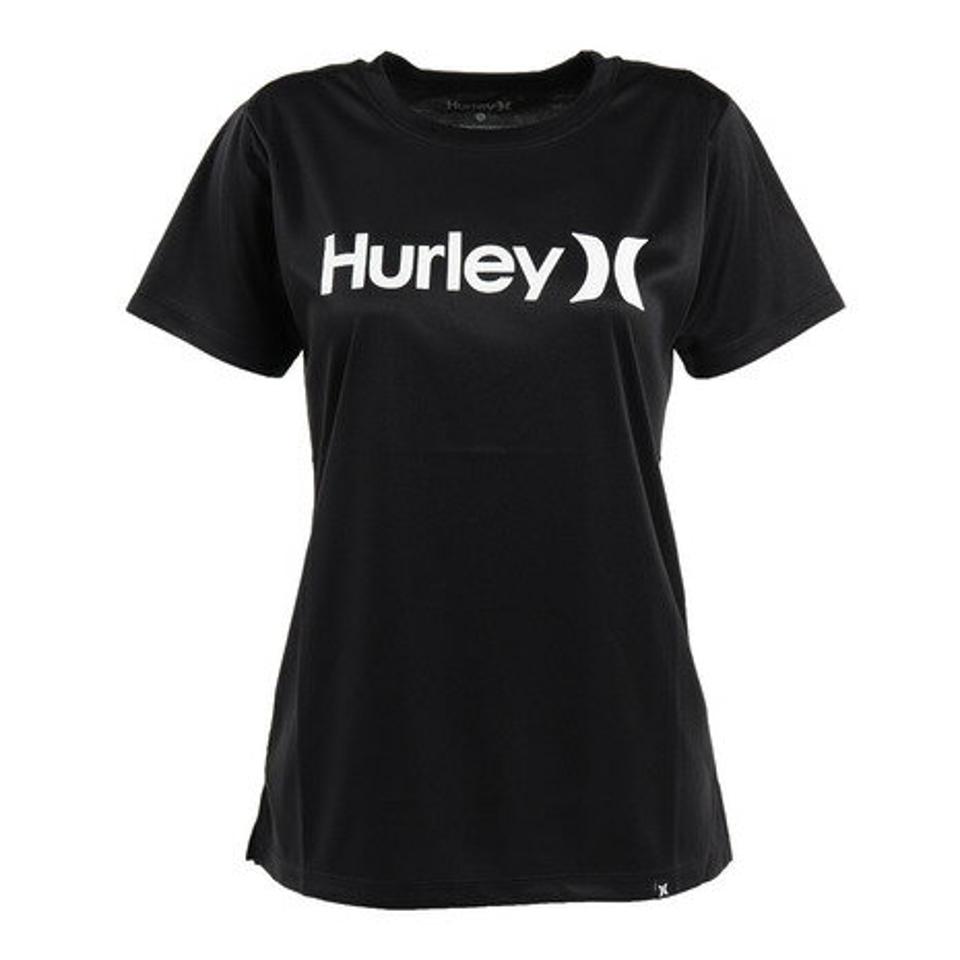 ハーレー（HURLEY）（レディース）ラッシュガード 半袖 Tシャツ レディース ONE AND ONLY WRG2100004 UVカット 紫外線対策 UPF50+
