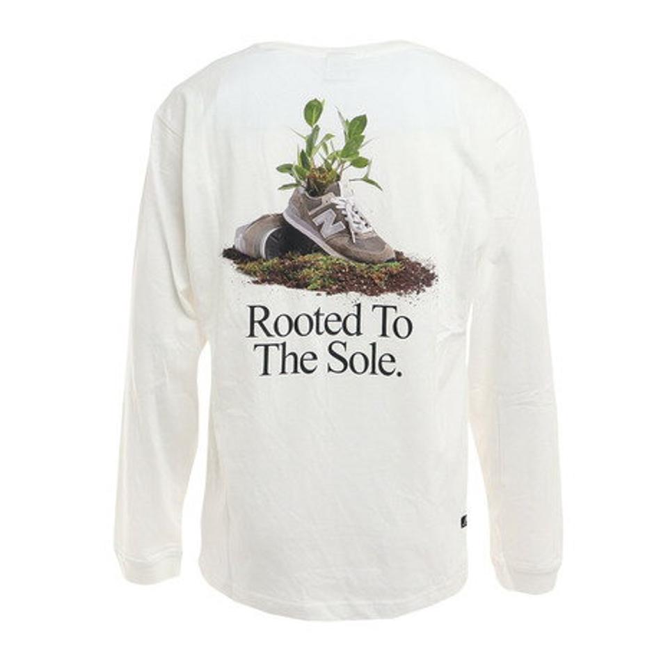 【20%OFFクーポン対象!6/11まで】ニューバランス(new balance)(メンズ)長袖Tシャツ メンズ NB Athletics Legacies Graphic Rooted AMT23573WT