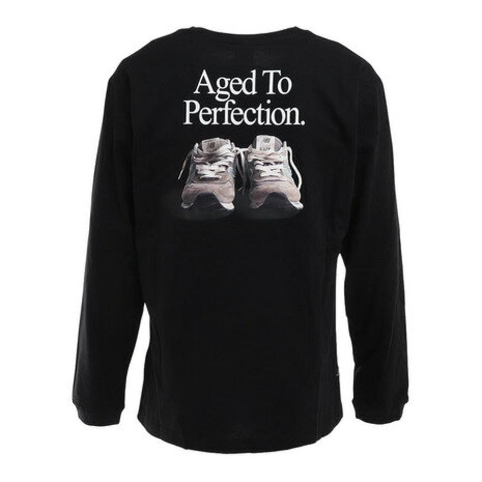 ニューバランス(new balance)(メンズ)NB Athletics Legacies Perfection ロングスリーブTシャツ AMT23572BK