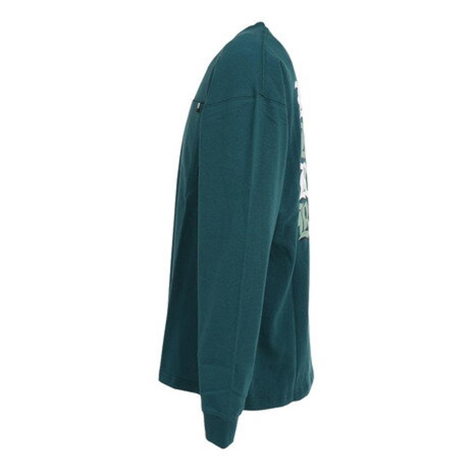 リーフ(REEF)(メンズ)ポケット付き BIG 長袖Tシャツ RFTEM2210-GRN