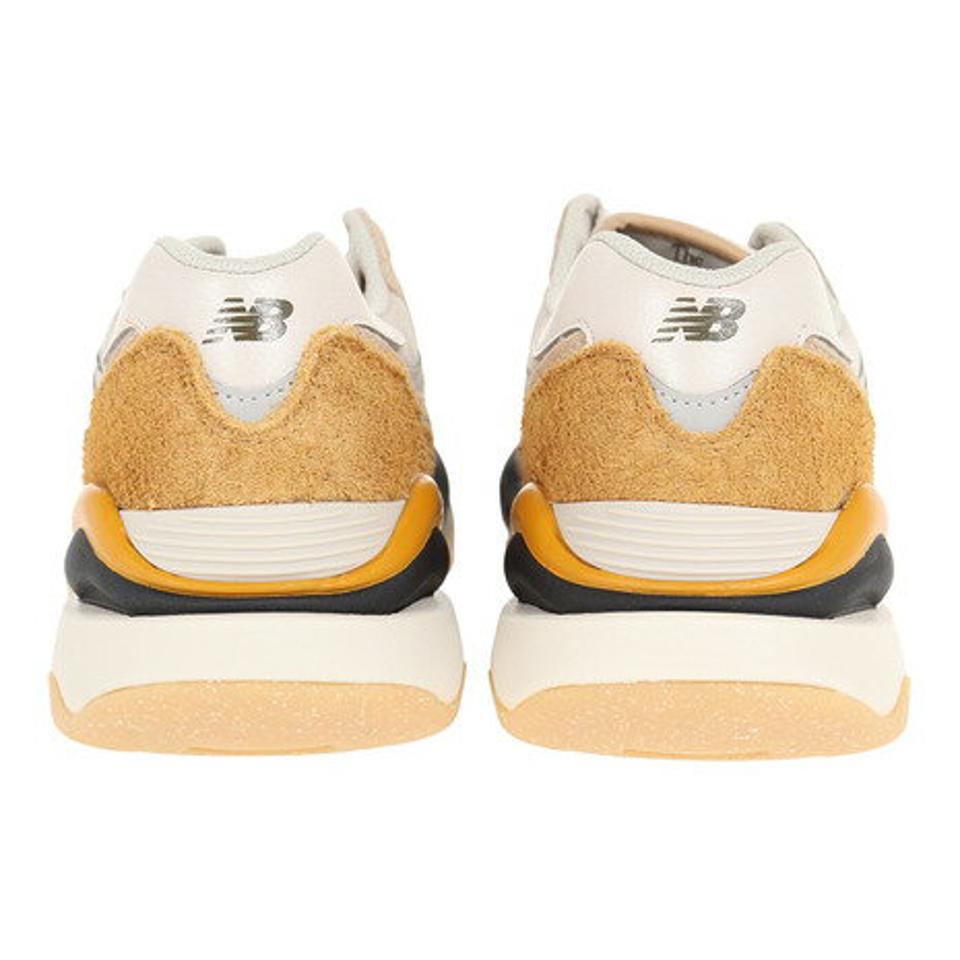ニューバランス（new balance）（メンズ、レディース）スニーカー ブラウン イエロー メンズ レディース 57/40 M5740TRA D カジュアル アースカラー スエード