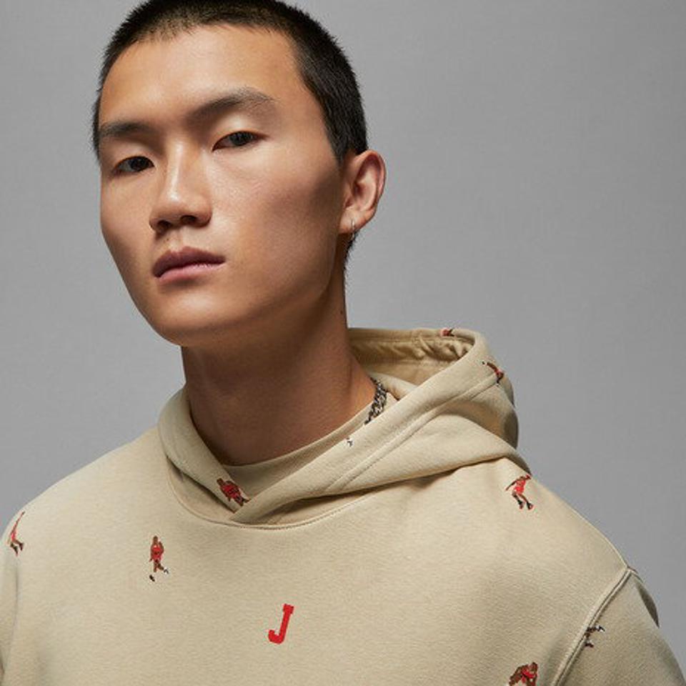 ジョーダン(JORDAN) パーカー エッセンシャル ホリデー ジャンプマン フリース プルオーバー DV9393-206 (メンズ)