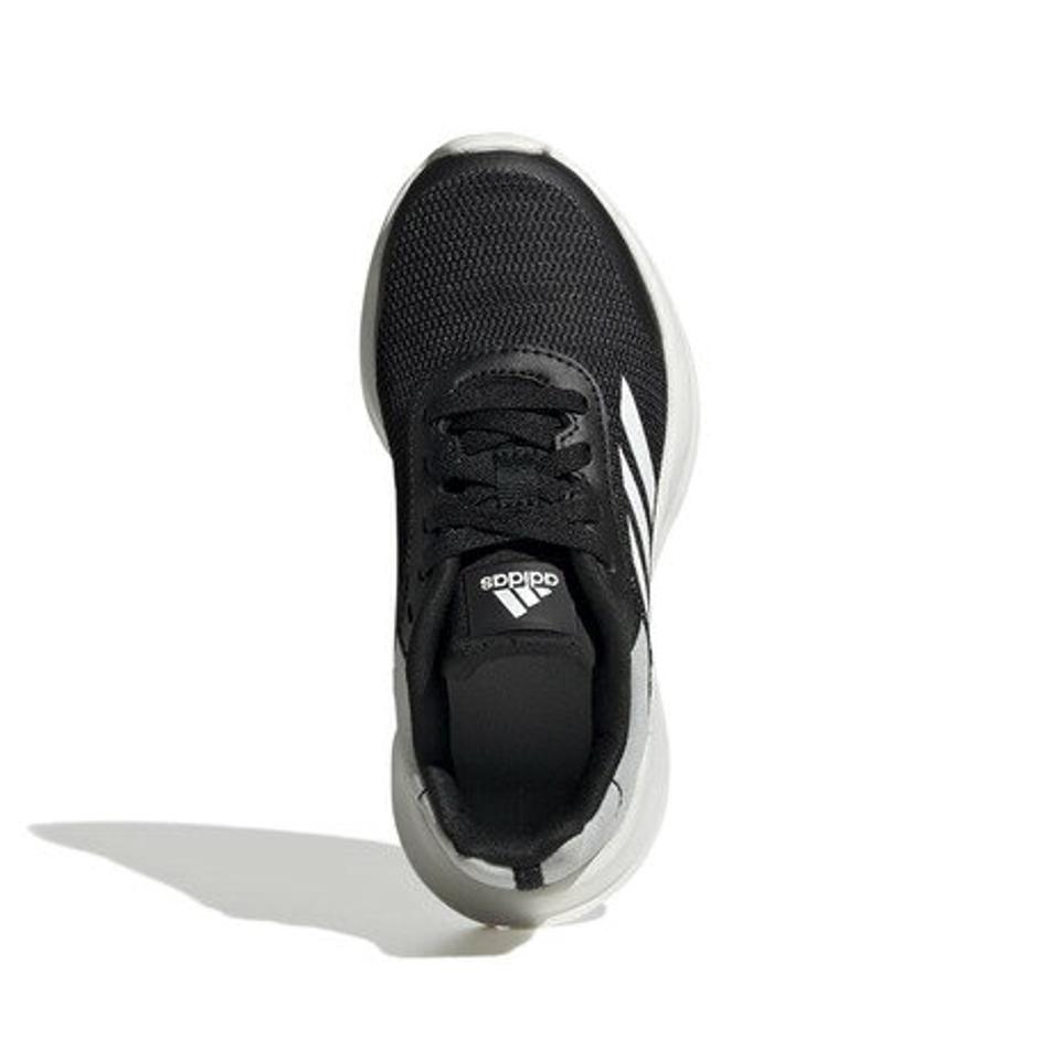 アディダス（adidas）（キッズ）テンソーラン ブラック ホワイト LUT31-GZ3430 ジュニアスポーツシューズ スニーカー ランニング ウォーキング 陸上 運動靴