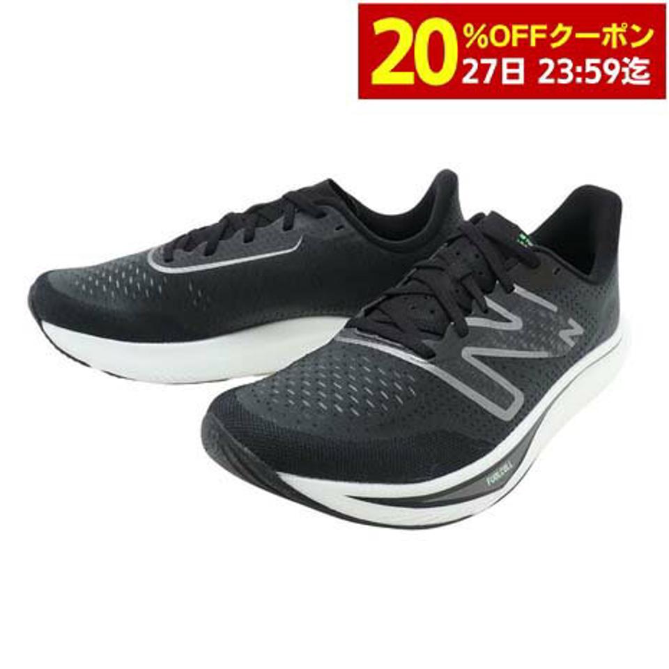 【3/25 24h限定 エントリー＆対象3店舗買い回りで最大P10倍！】ニューバランス（new balance）（メンズ）ランニングシューズ メンズ 黒 フューエルセルレベル FuelCell Rebel v3 ブラック MFCXMB3 D スニーカー 部活