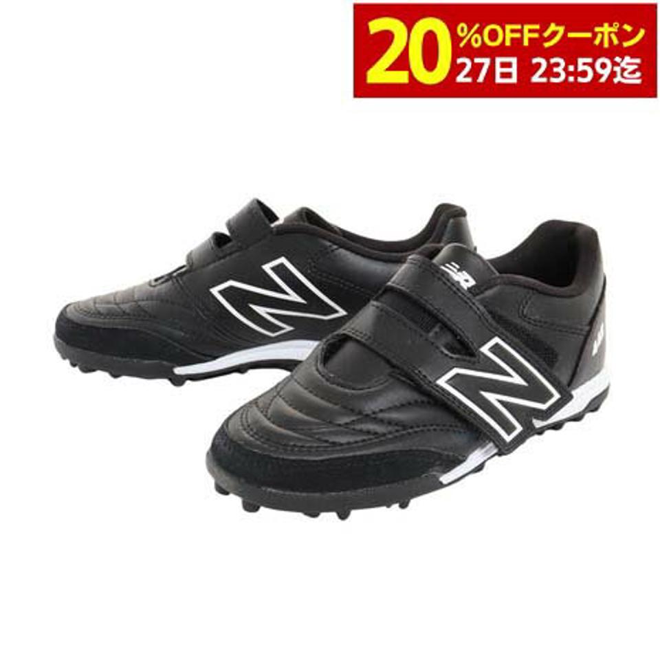 ニューバランス（new balance）（キッズ）ジュニアサッカートレーニングシューズ 442 V TF JS4VTBK2M マジックテープ