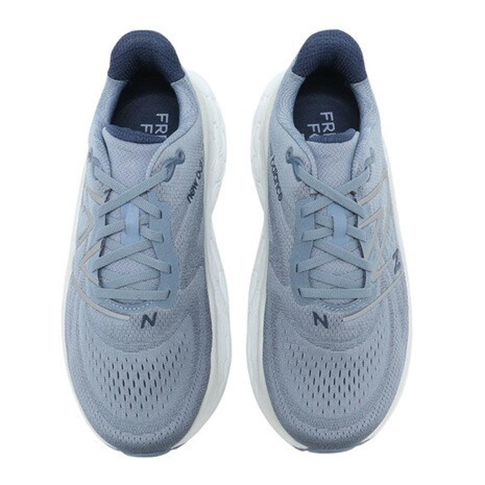 ニューバランス（new balance）（メンズ）ランニングシューズ フレッシュフォーム Fresh Foam X More v4 ブルーグレー MMORAG4 2E スニーカー
