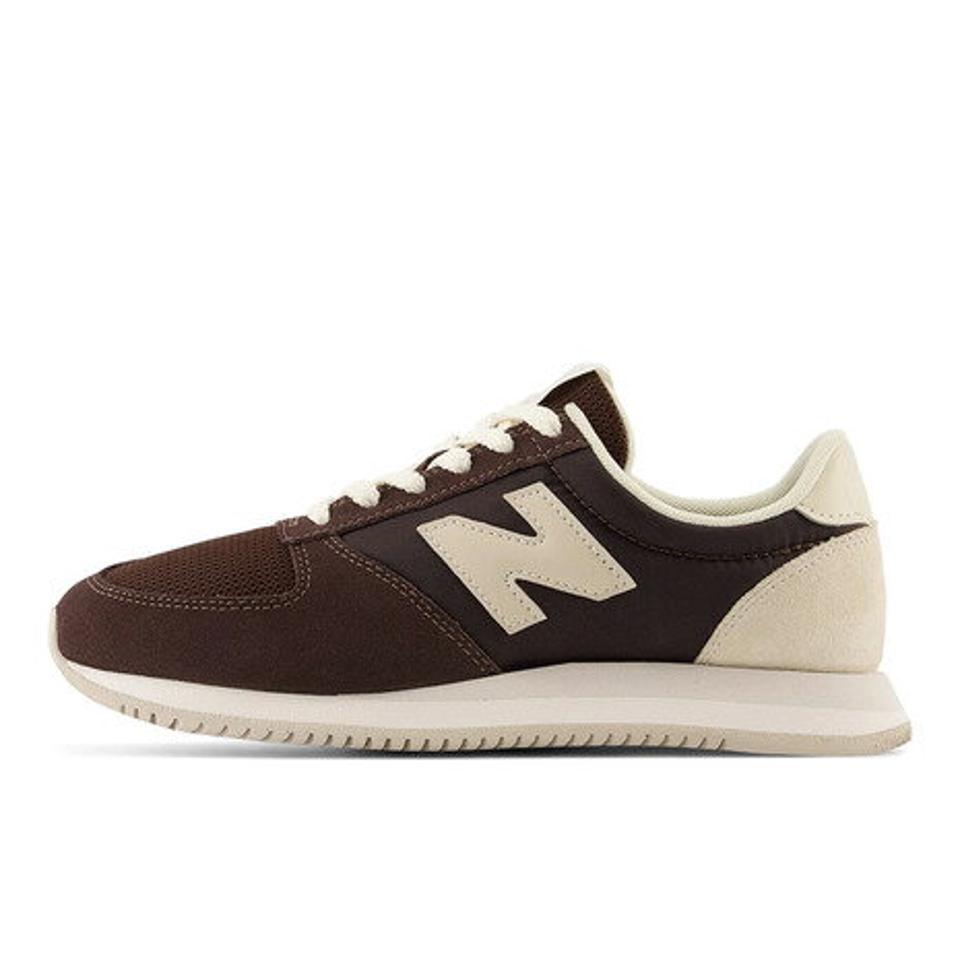 ニューバランス（new balance）（レディース）スニーカー WL420M RA ブラウン WL420MRAB スエード 異素材 差し色ホワイト おしゃれ 厚底 クラシカルスタイル