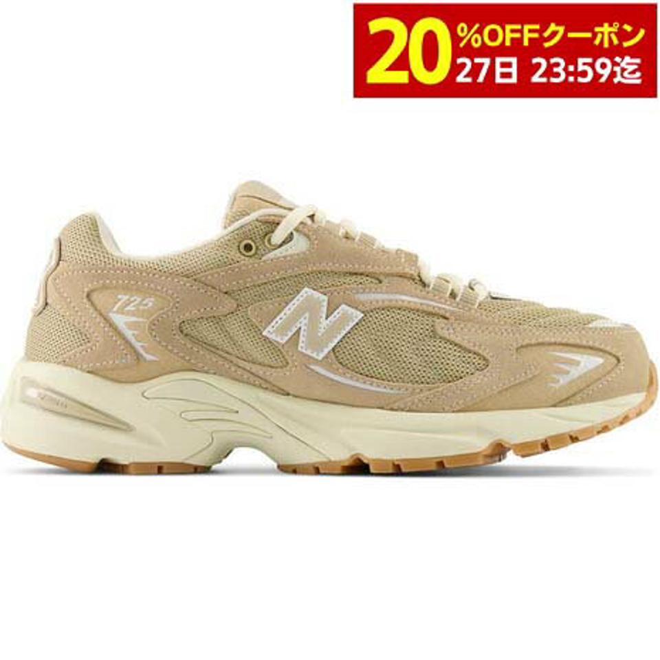 ニューバランス（new balance）（メンズ）スニーカー ML725 ベージュ ML725WD カジュアルシューズ 厚底 ゴツめ 普段履き 通勤 通学