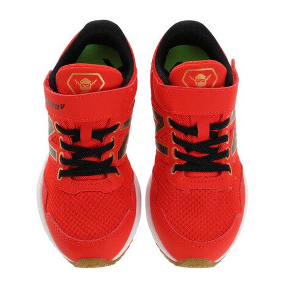 ニューバランス（new balance） ジュニアランニングシューズ レッド HANZO V F1 PXHANVF1 M トレーニング 靴 シューズ （キッズ）