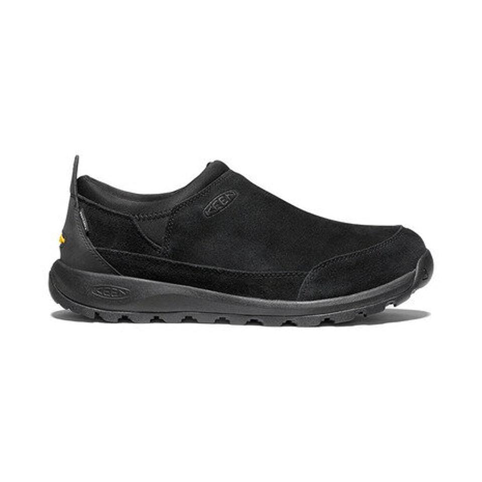 キーン（KEEN） モックシューズ スリッポン グリーザー モック ウォータープルーフ ブラック 黒 Black 1023837 室内履き スニーカー 防水 靴 （メンズ）