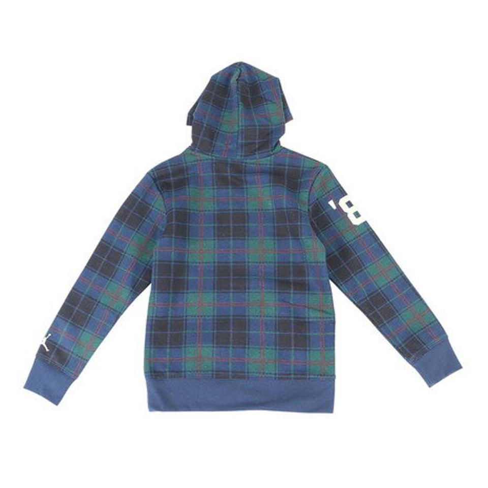 ジョーダン(JORDAN)(キッズ)ESSENTIALS PLAID プルオーバーフーディー 95B920-695