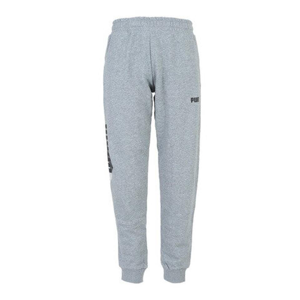 プーマ(PUMA) PUMA POWER ロゴ スウェットパンツ 672517 03 GRY (メンズ)