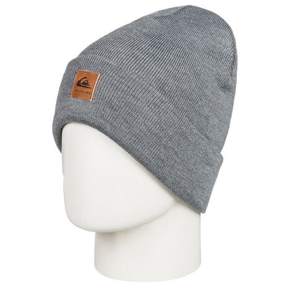 クイックシルバー（Quiksilver） ニット帽 キャップ ビーニー スキー スノーボード グレー BRIGADE ビーニー EQYHA03303SJE0 （メンズ）