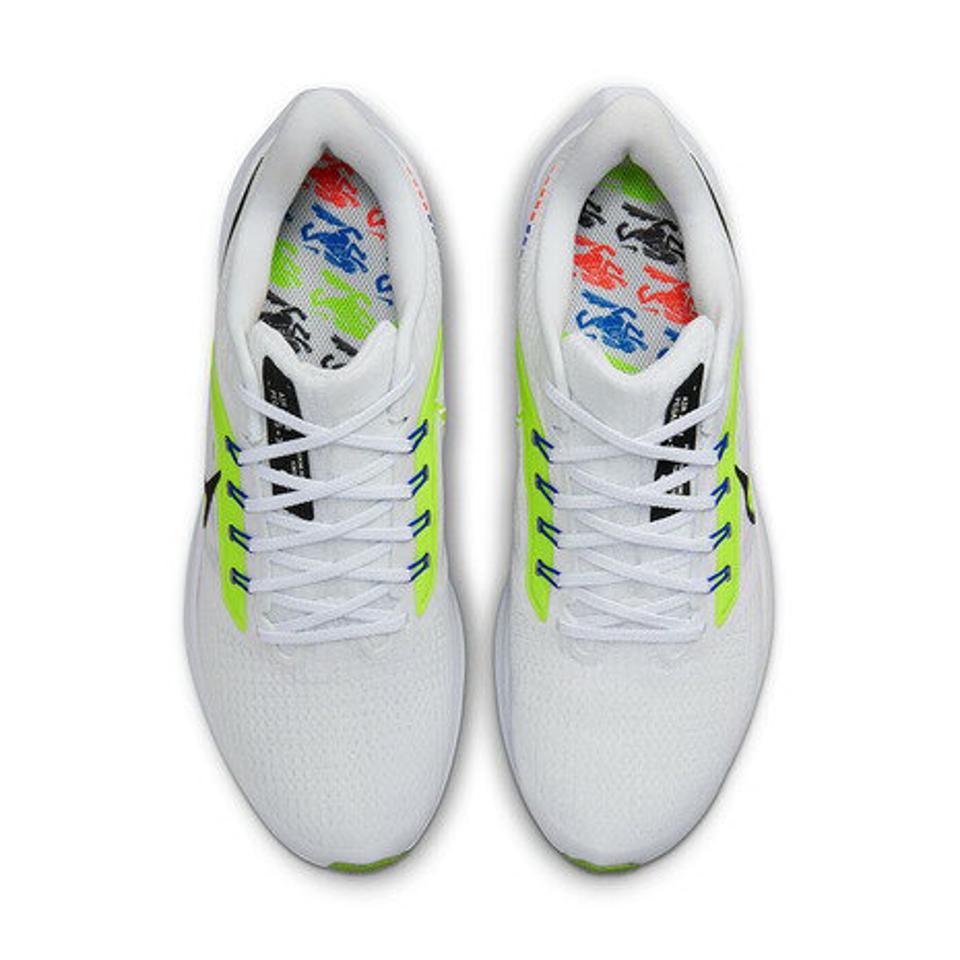 ナイキ（NIKE）（メンズ）ランニングシューズ エア ズーム ペガサス 39 PRM ホワイト DX1627-100 スニーカー 厚底 プレート ジョギング 駅伝 部活 マラソン