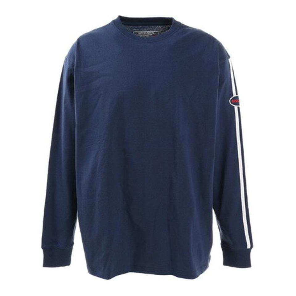 セッションズ（SESSIONS）（メンズ）Tシャツ メンズ 長袖 スリーブライン 217162 NVY