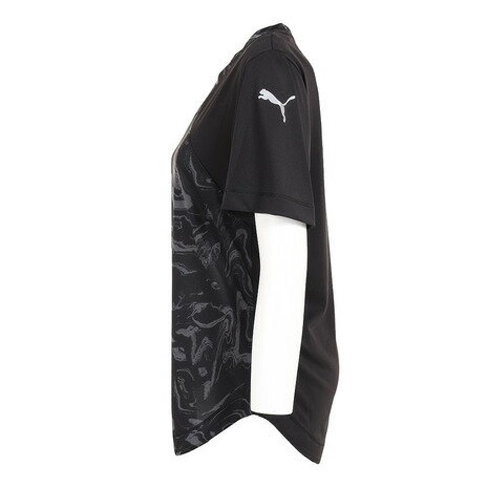 プーマ（PUMA） ランニング AOP 半袖Tシャツ 522782 01 BLK （レディース）