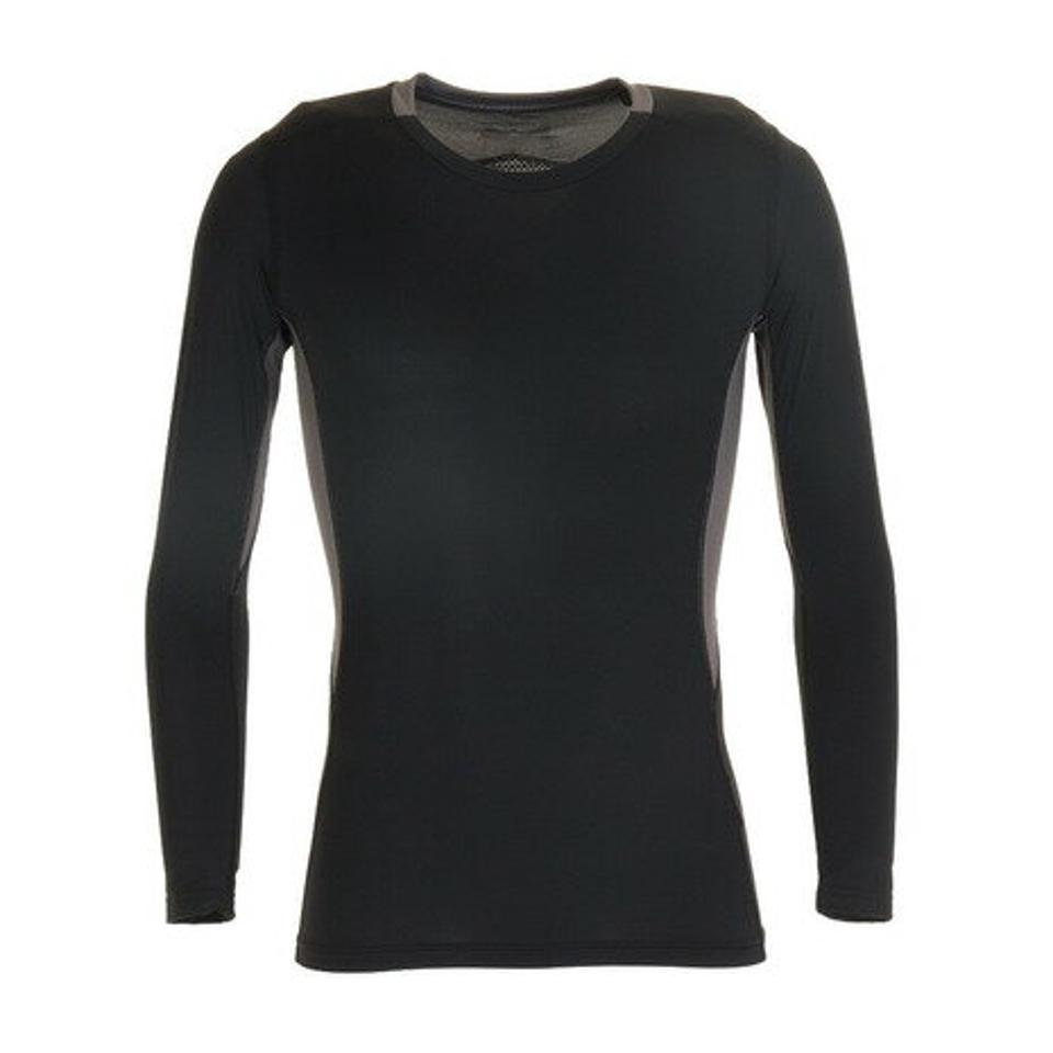 ザ・ワープ・バイ・エネーレ(The Warp By Ennerre)(メンズ)Compression ロングスリーブTシャツ WB33JT41 GRY