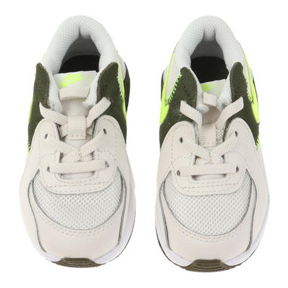 ナイキ（NIKE）（キッズ）エア マックス エクシー TD グリーンホワイト CD6893-021 ジュニア ボーイズ スニーカー シューズ
