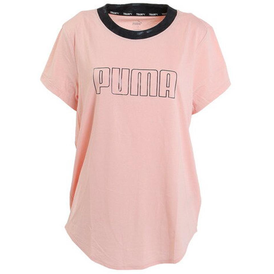 プーマ(PUMA)(レディース)トレーニング サファリ グラム 半袖Tシャツ 522829 47 PNK