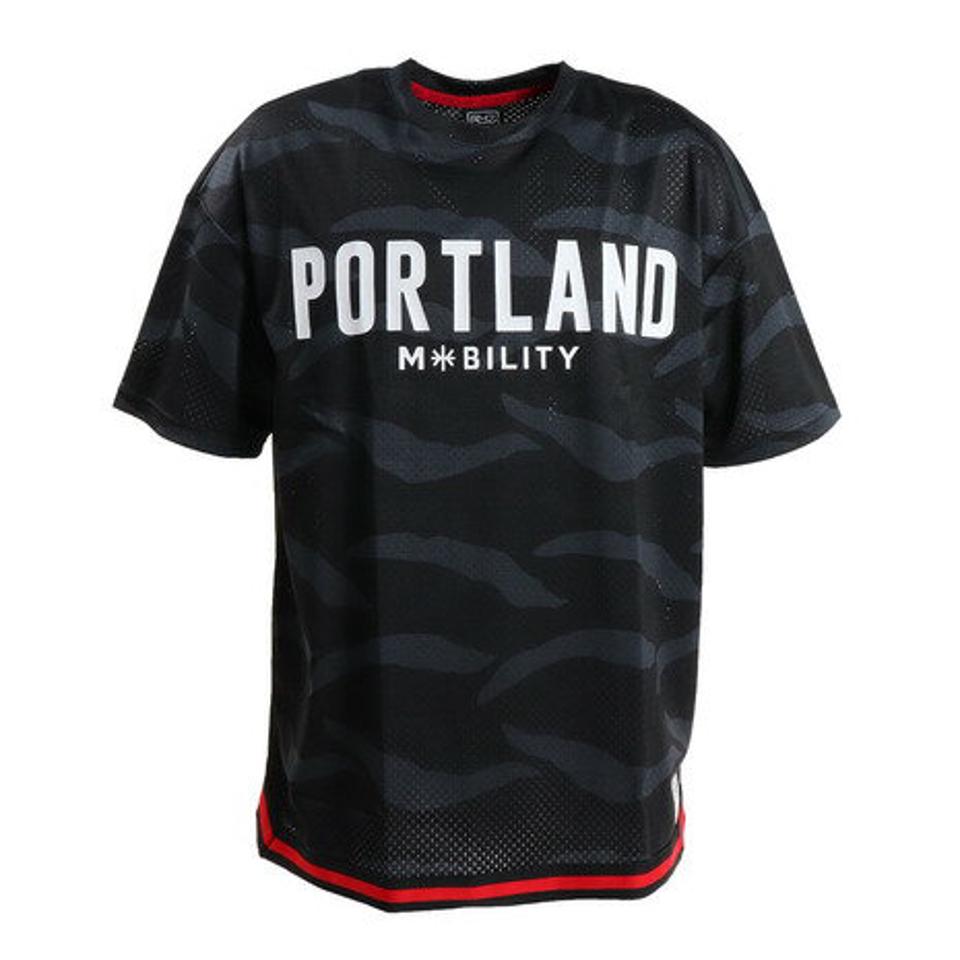 ライズ(RYZ) Tシャツ メンズ 半袖 PDX メッシュ 751R0EG8284 CAMO バスケットボール ウェア (メンズ)